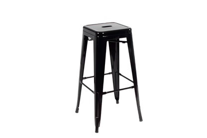 TOLIX BAR STOOL - BLACK