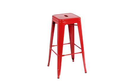 TOLIX BAR STOOL - RED