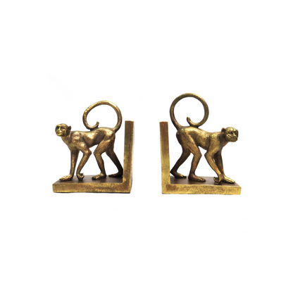 Monkey Bookend Set