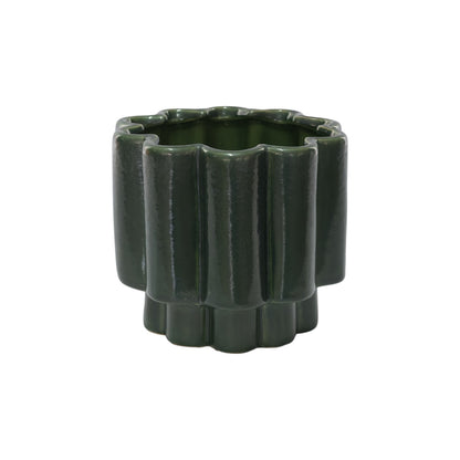 Olive Wave Planter