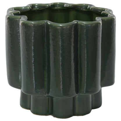 Olive Wave Planter