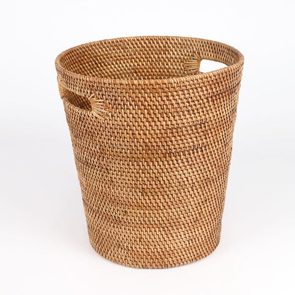 Wicker Waste Paper Basket
