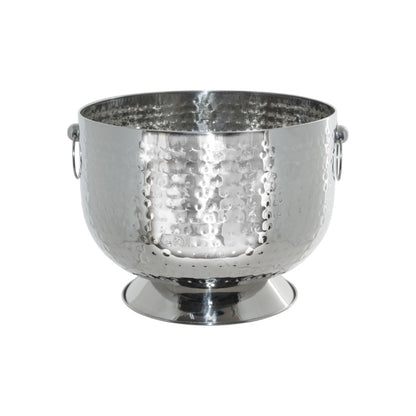Battered Silver Champagne Cooler
