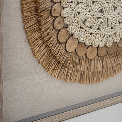 Natural Mandalas - Textural Art