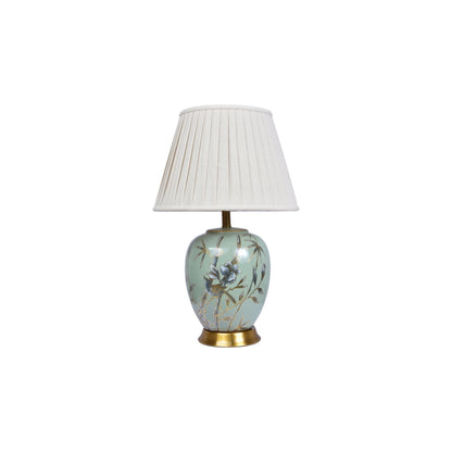 Blue Bird Ceramic Table Lamp