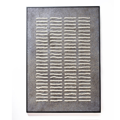 Rope Lines - Textural Art