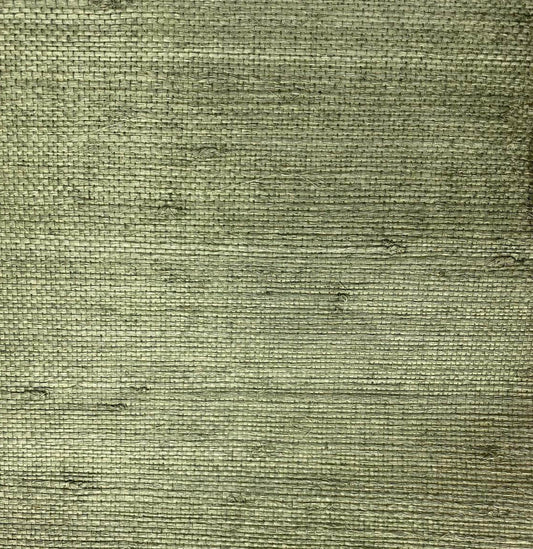 Sage Green Grasscloth Wallpaper
