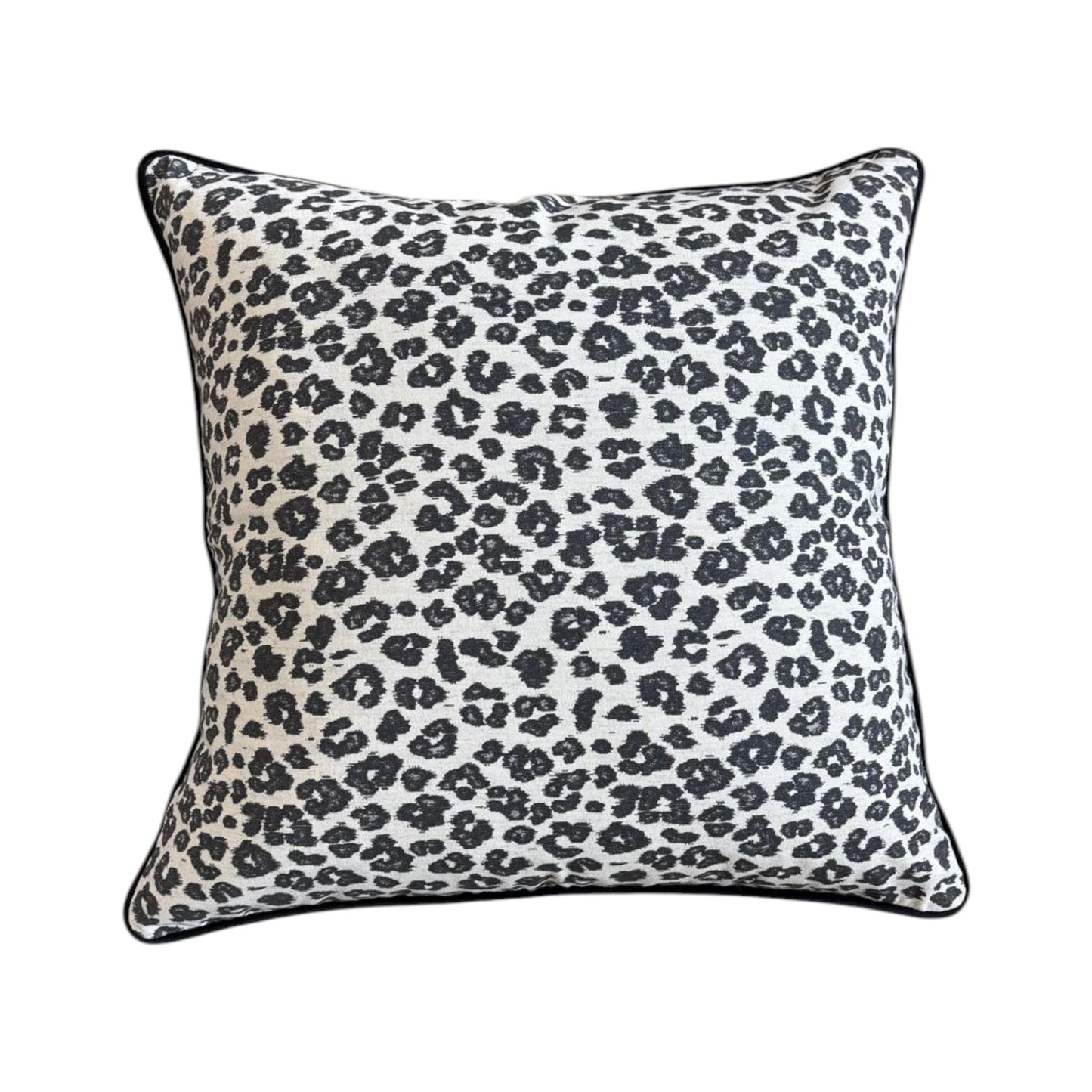 Black Leopard Print Scatter