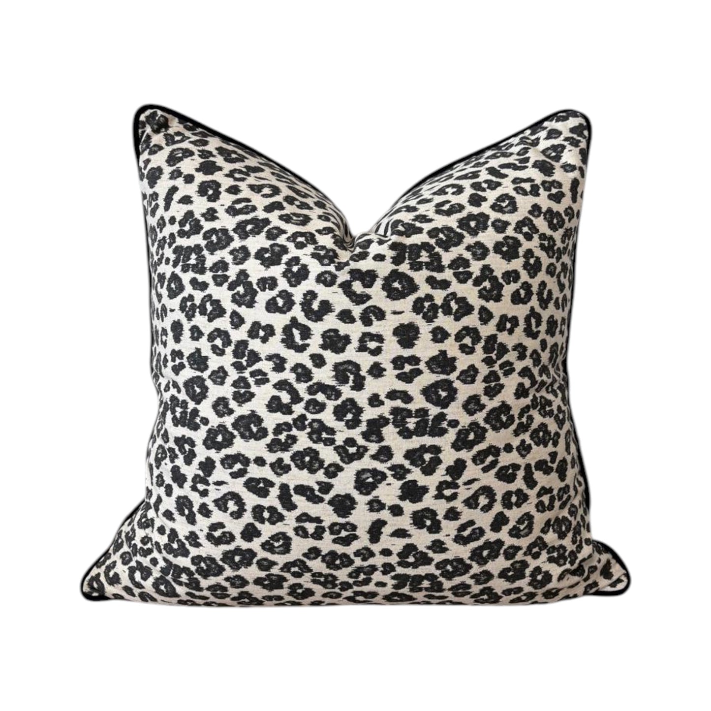Black Leopard Print Scatter
