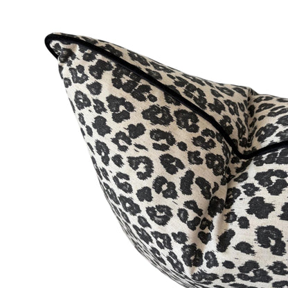 Black Leopard Print Scatter