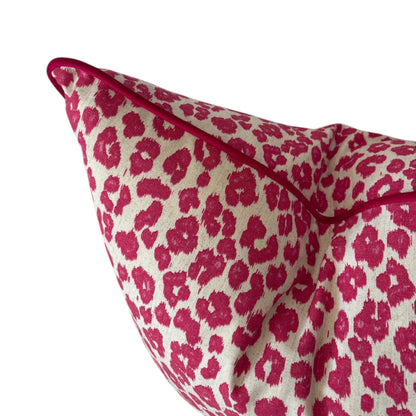 Pink Leopard Print Scatter