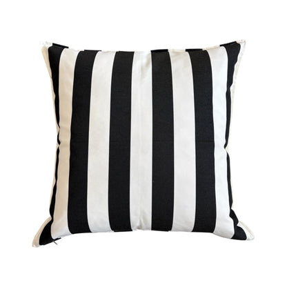 Black & White Stripe Outdoor Scatter