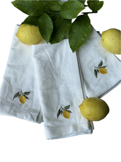 The Palmar Collection Embroidery Napkins