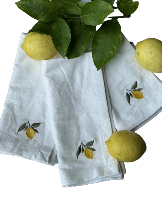 The Palmar Collection Embroidery Napkins