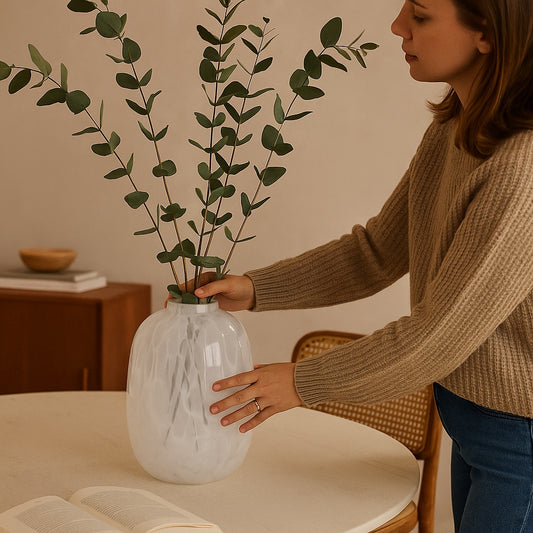 Snow Vase