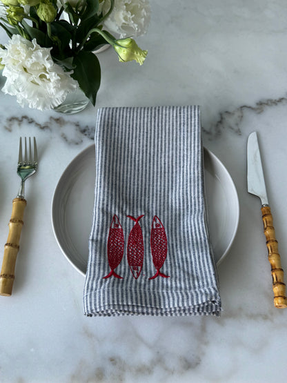 The Palmar Collection Embroidery Napkins