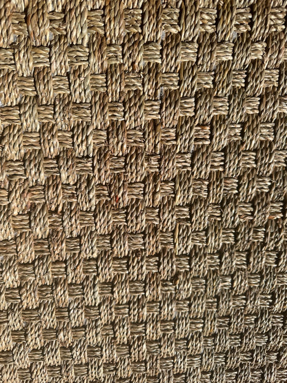 Esque Check Weave Seagrass Rug