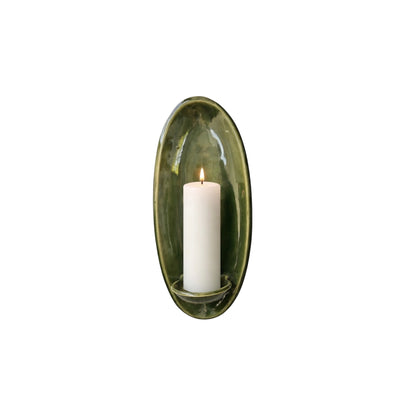 Handmade Clay Candle Wall Sconces