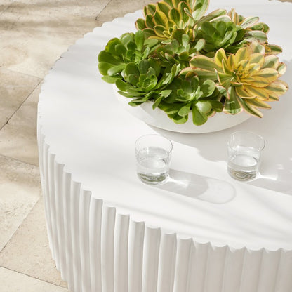 Scalloped Coffee Table