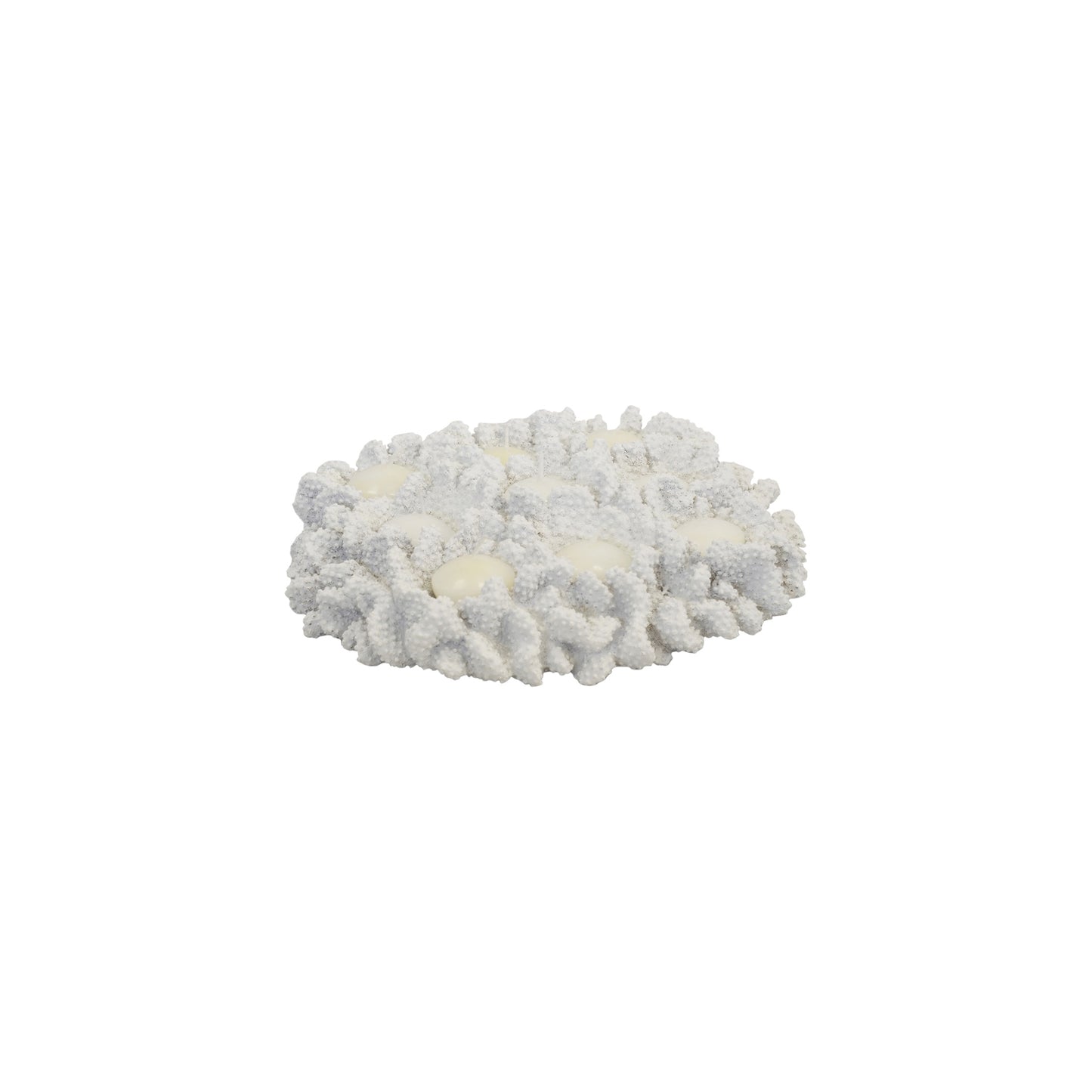 Coral Tealight Candles