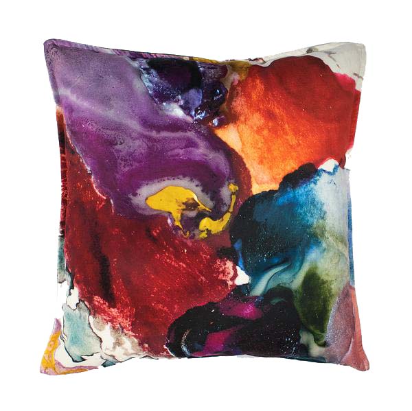 Anastasia Pather Pansy Pearl Velvet Scatter Cushion
