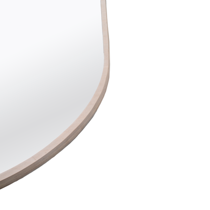 Birch Framed Pod Mirror
