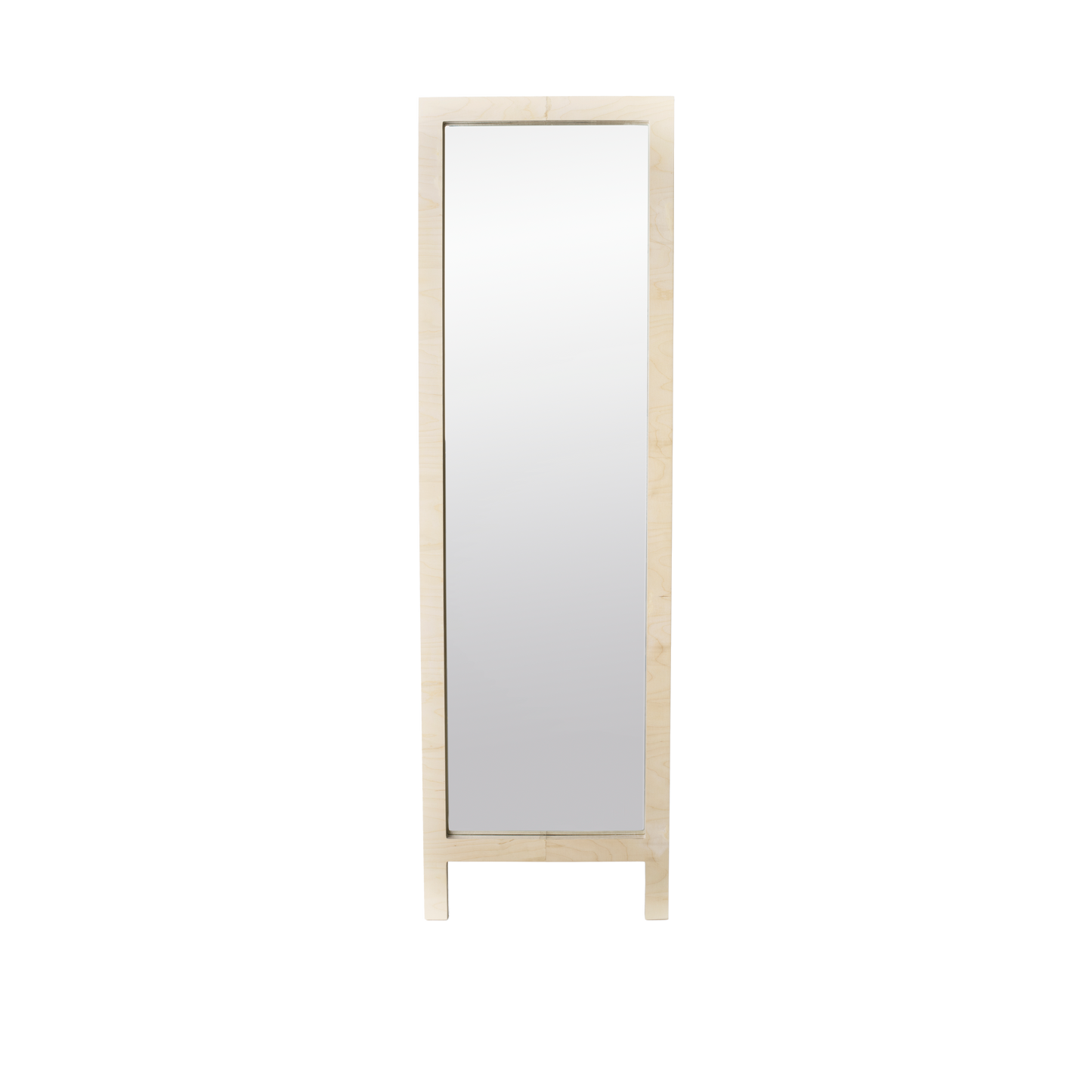 Birch Leaning Floor Mirror