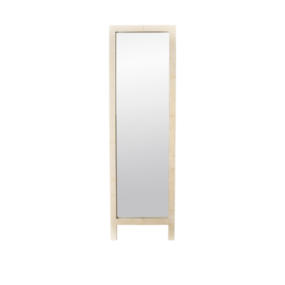 Birch Leaning Floor Mirror