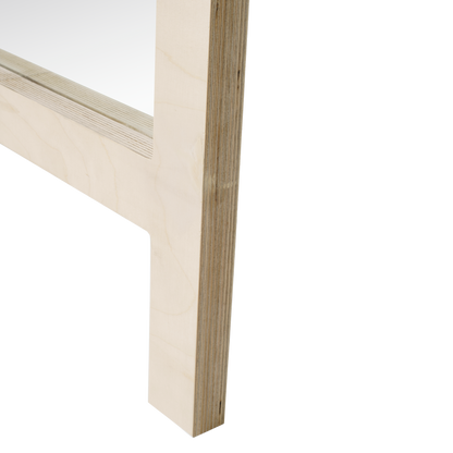 Birch Leaning Floor Mirror