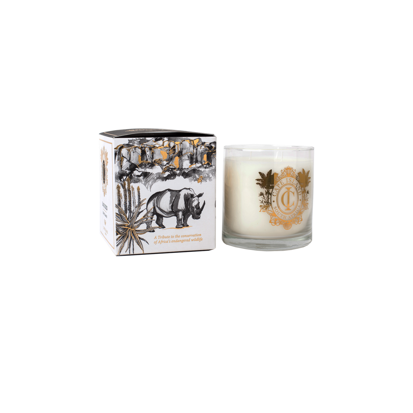 Black Gold Scented Candle