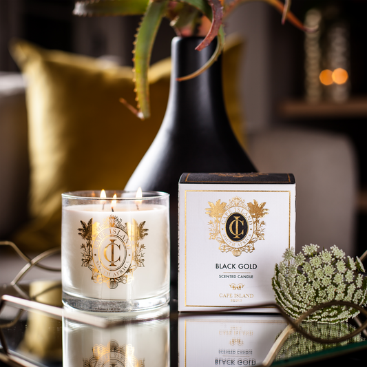 Black Gold Scented Candle