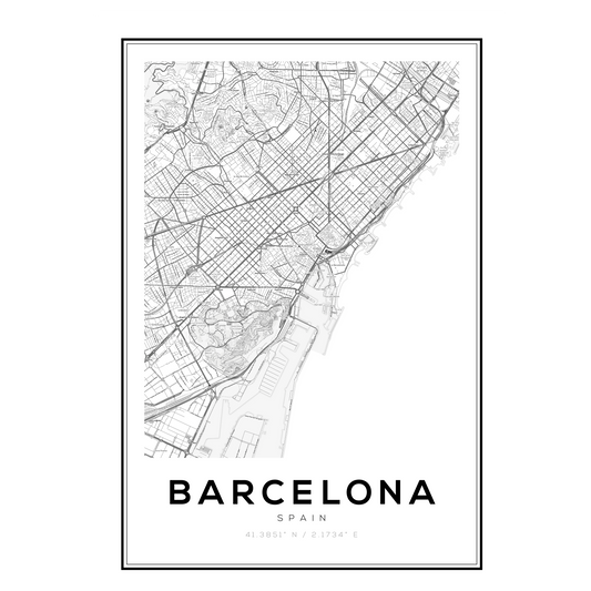 City Maps Barcelona
