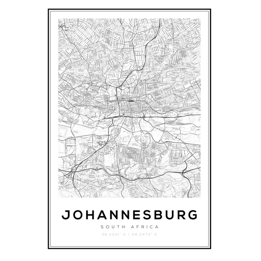 City Maps Johannesburg