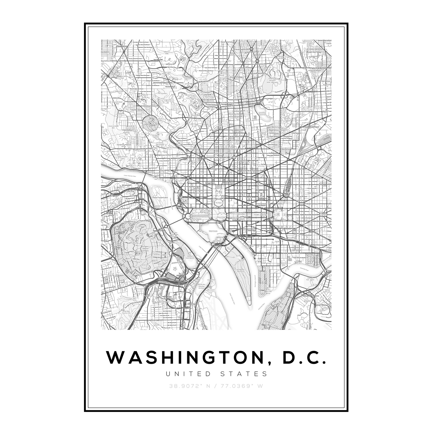 City Maps Washington DC