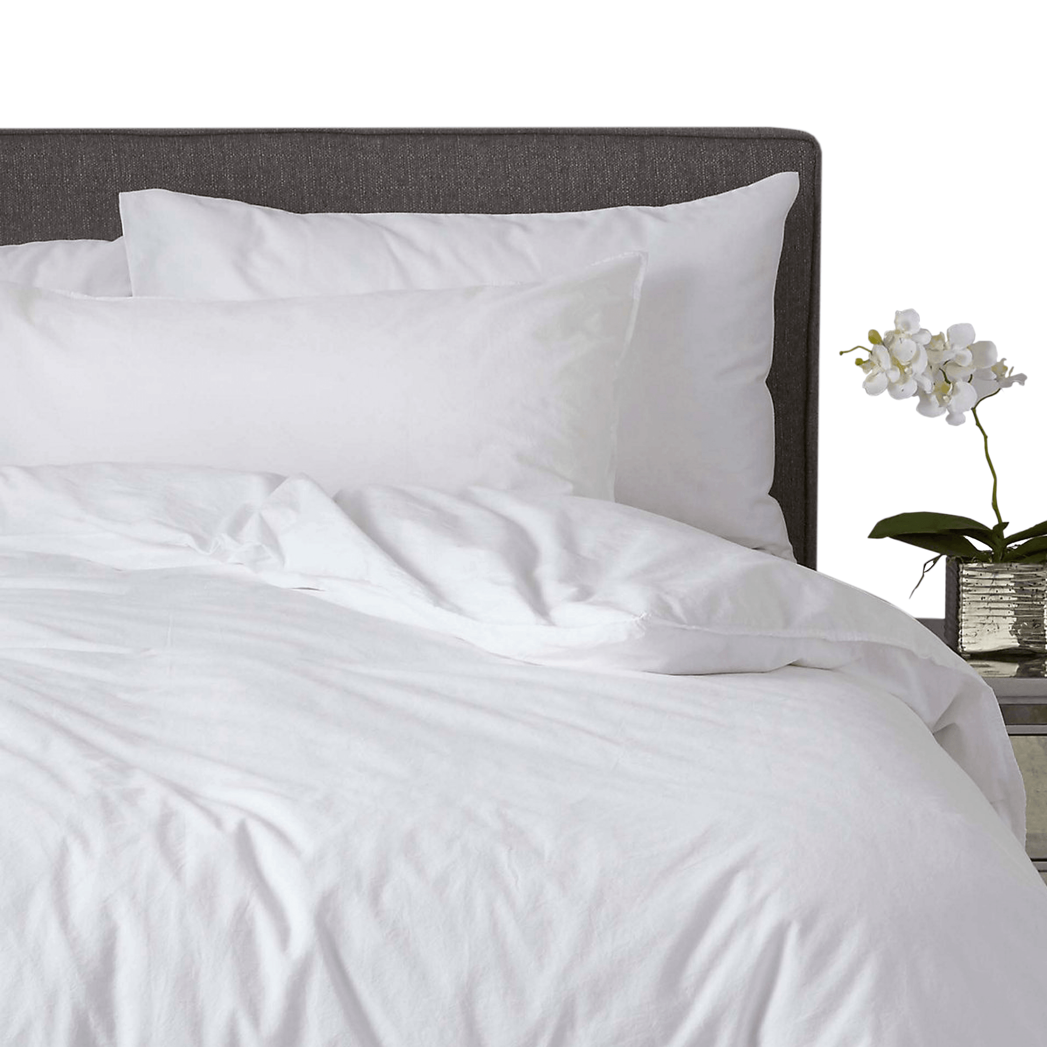 100 Cotton Percale Envelope Linen Duvet Cover Esque