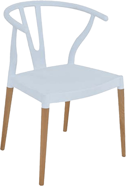 Colourful Wishbone Dining Chair