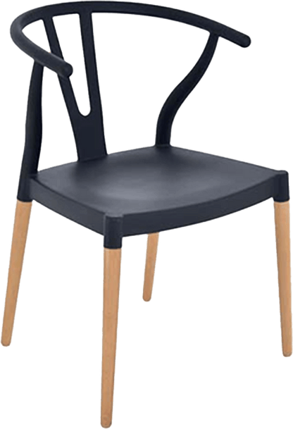 Colourful Wishbone Dining Chair