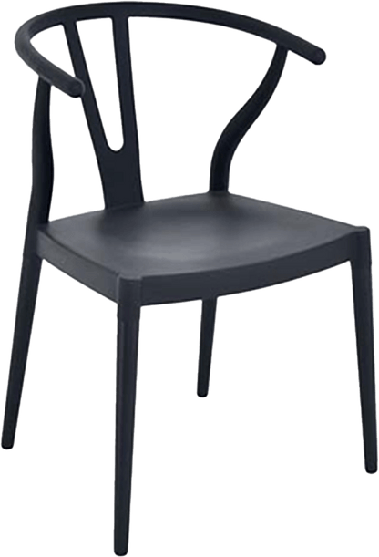 Colourful Wishbone Dining Chair