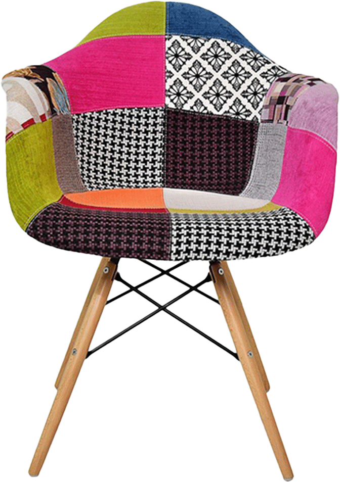 Eames Inspired Patchwork Chair