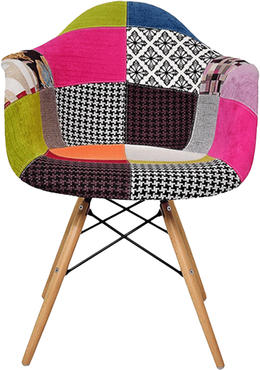 Eames Inspired Patchwork Chair