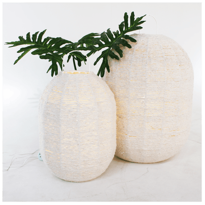 Cotton Floor Lantern