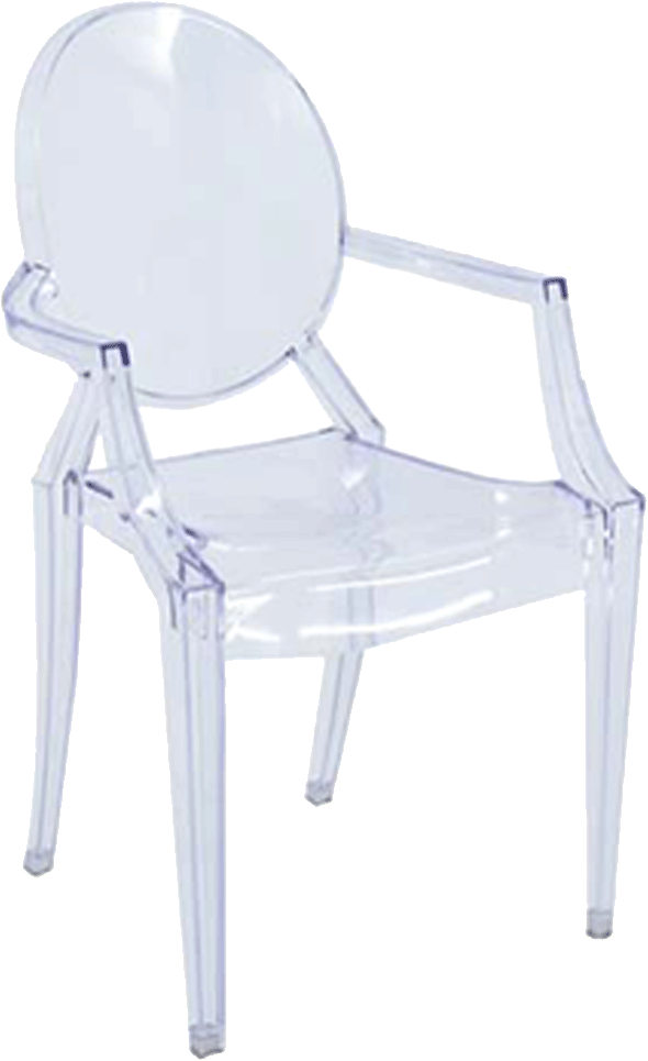 Philippe Starck Inspired Ghost Chair