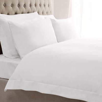 100% Cotton Percale Oxford Linen Duvet Cover Set