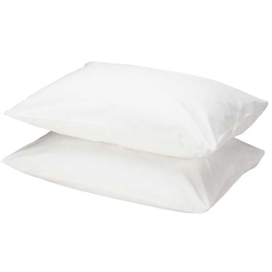100% Cotton Percale Pillowcase Sets - Set of 2