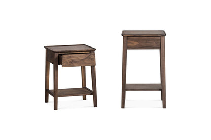 Neut Bedside Table W/Shelf - Esque