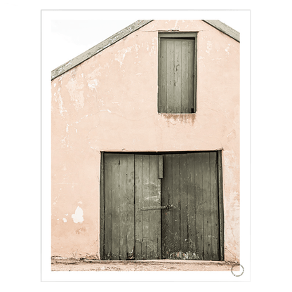 Karoo-Farm-House, Art Print