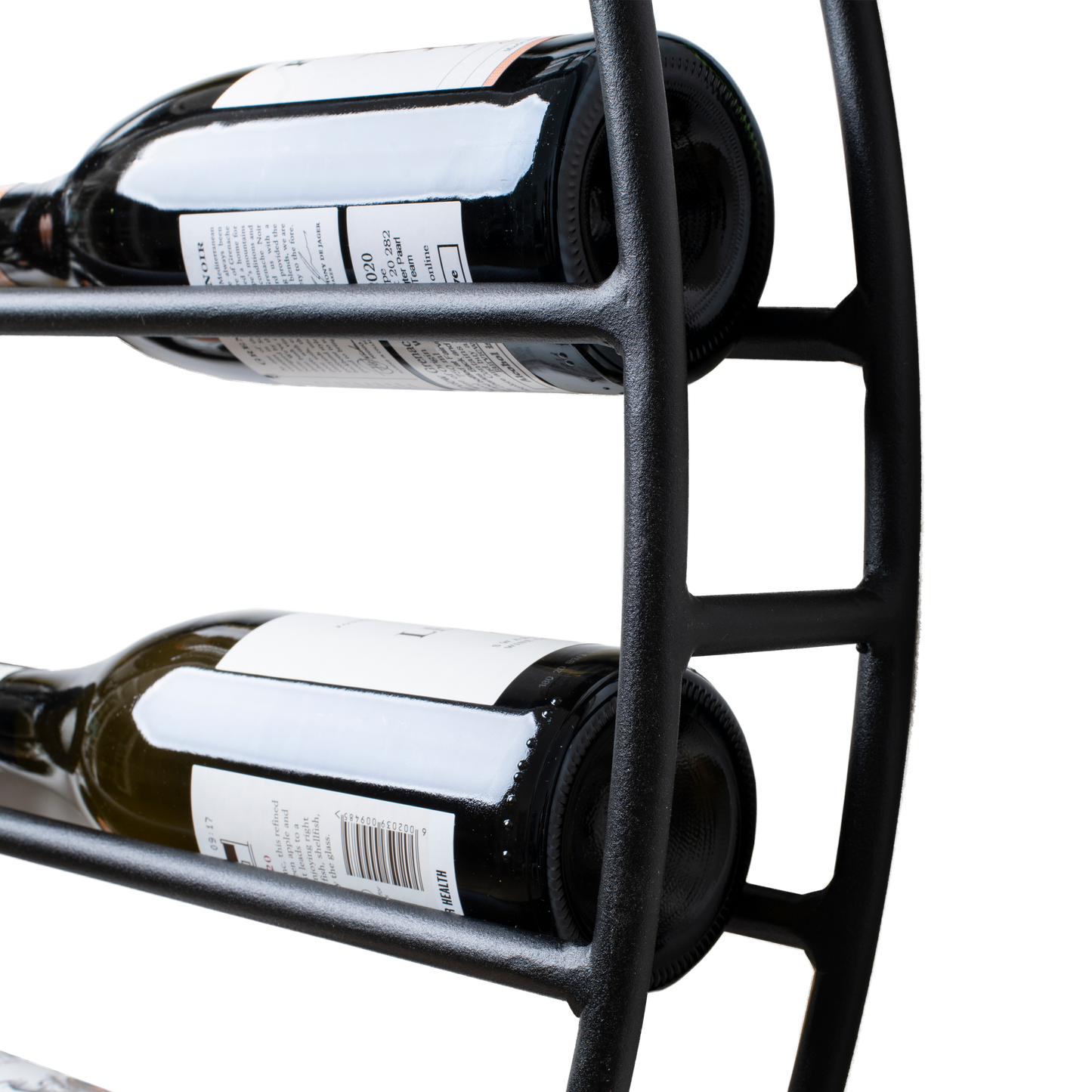 Round Wall Mounted Wine Rack