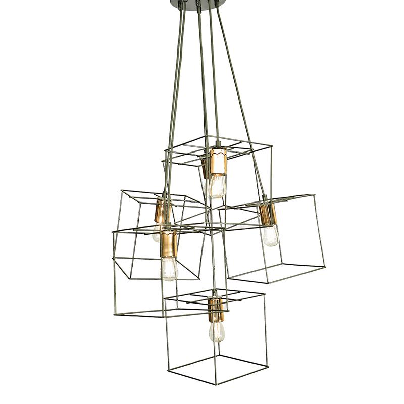 Square Cluster Pendant