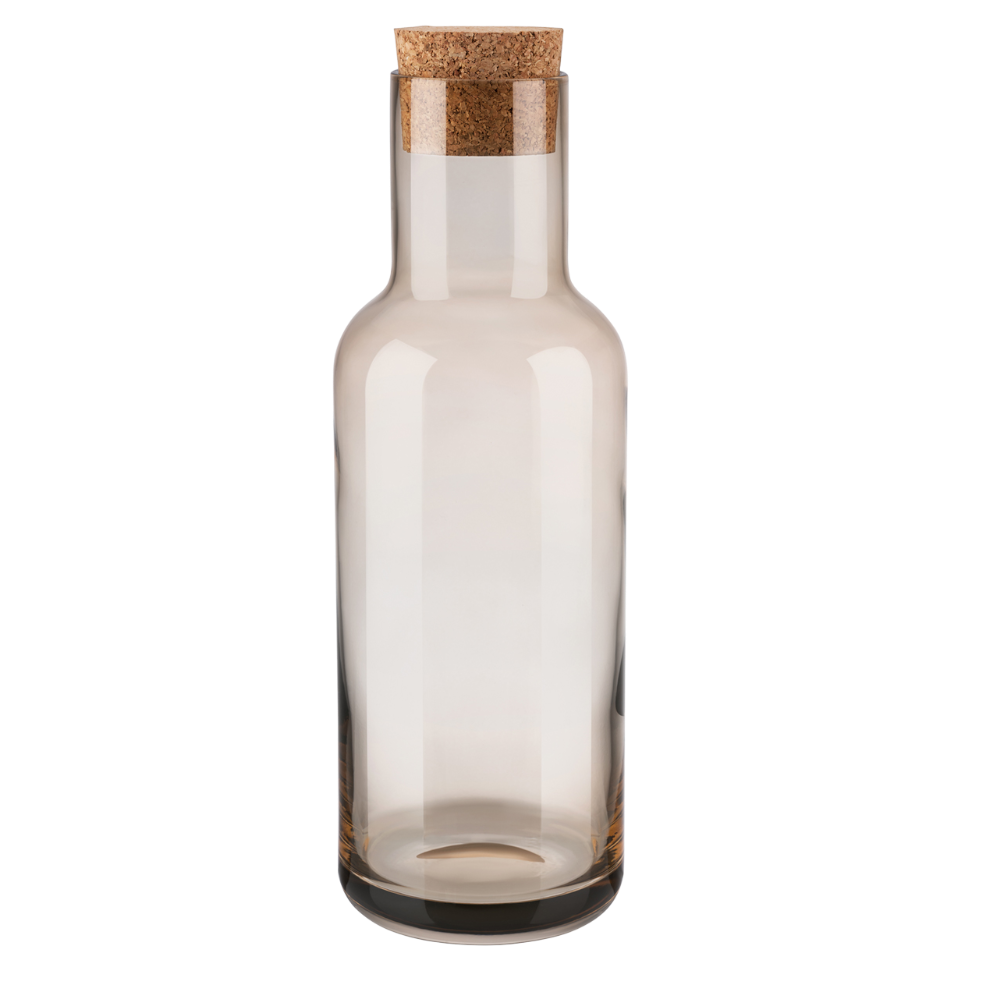 Water Carafe with Cork Lid