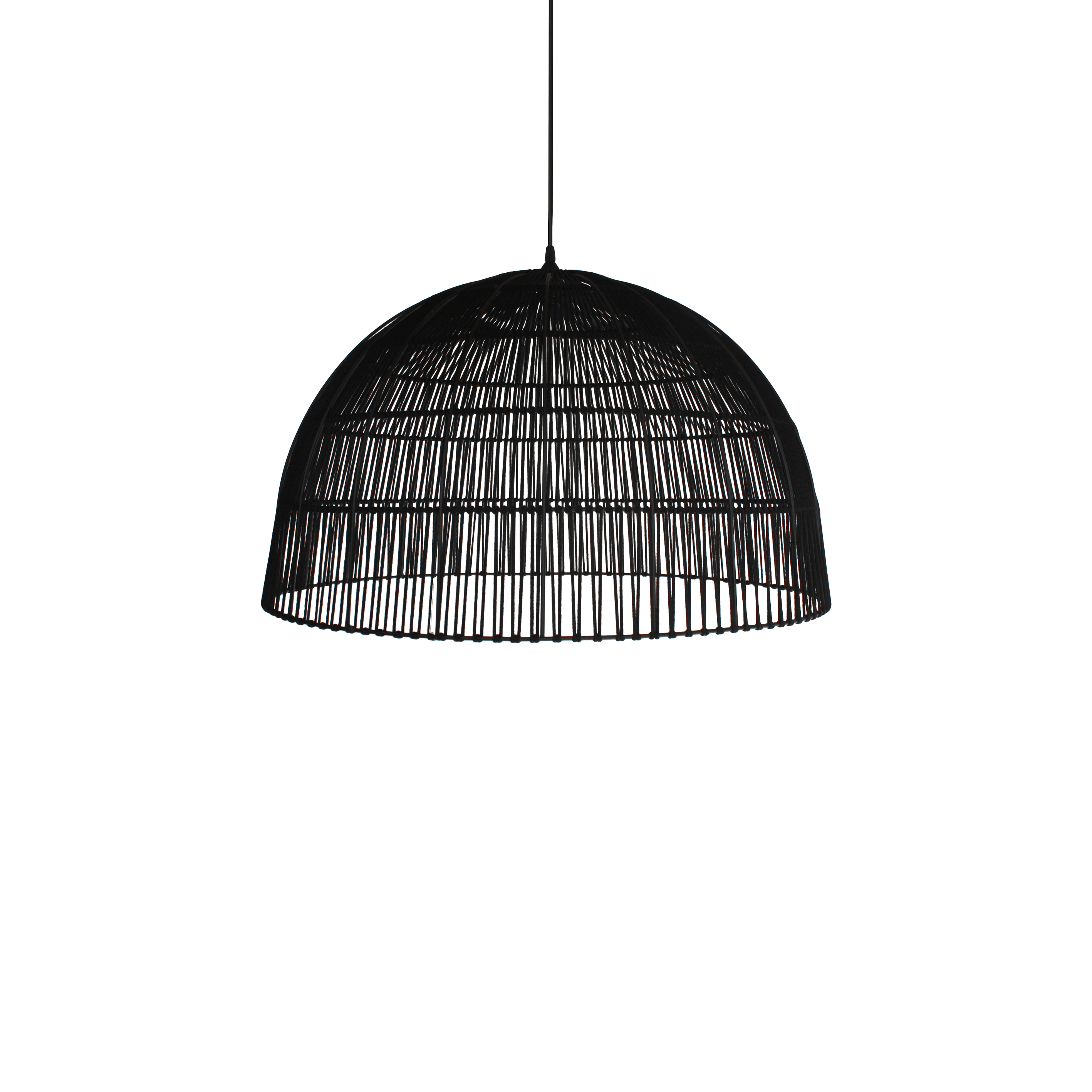 Dome Woven Rope Pendant – Esque